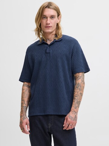 JACK & JONES Póló 'JPRBLANEWTRENT' - kék: elől