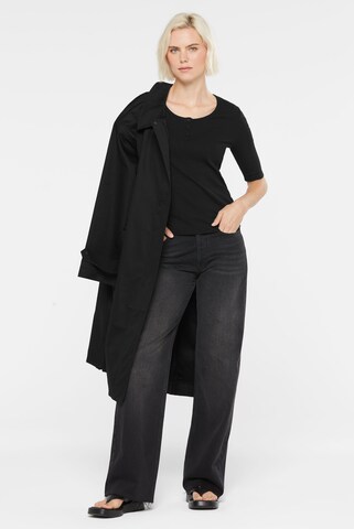 SENSES.THE LABEL Shirt 'To:ve' in Black