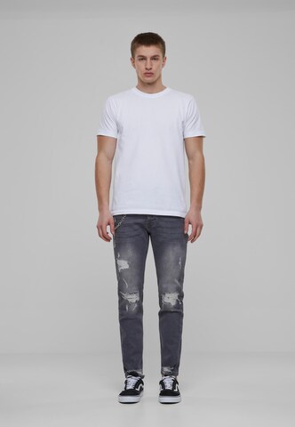 2Y Premium Regular Jeans in Grau