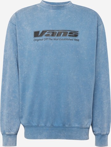 VANS Sweatshirt 'SPACED OUT' in Blauw: voorkant