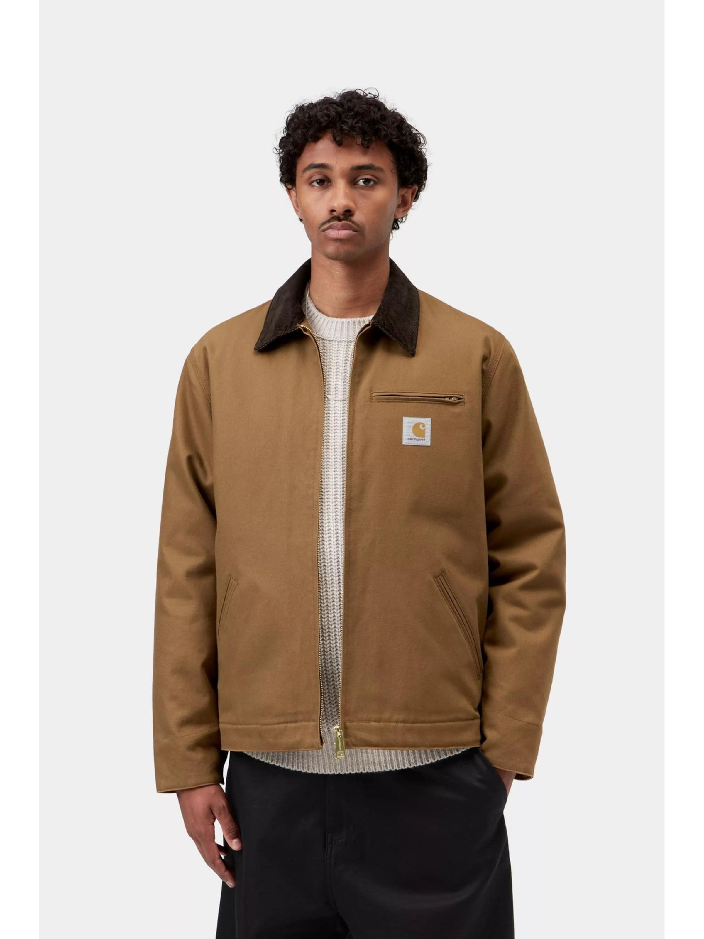 Carhartt WIP Tussenjas 'DETROIT' in Bruin