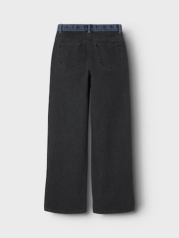 NAME IT Wide leg Jeans in Zwart