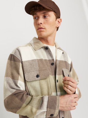 Fit confort Chemise 'JJEBradley Ollie' JACK & JONES en beige