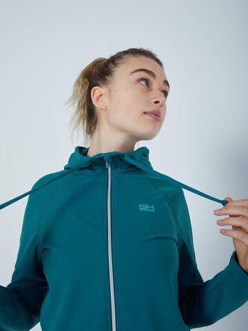 SPORTKIND Sports jacket 'Hooded Jogging Jacket' in Green