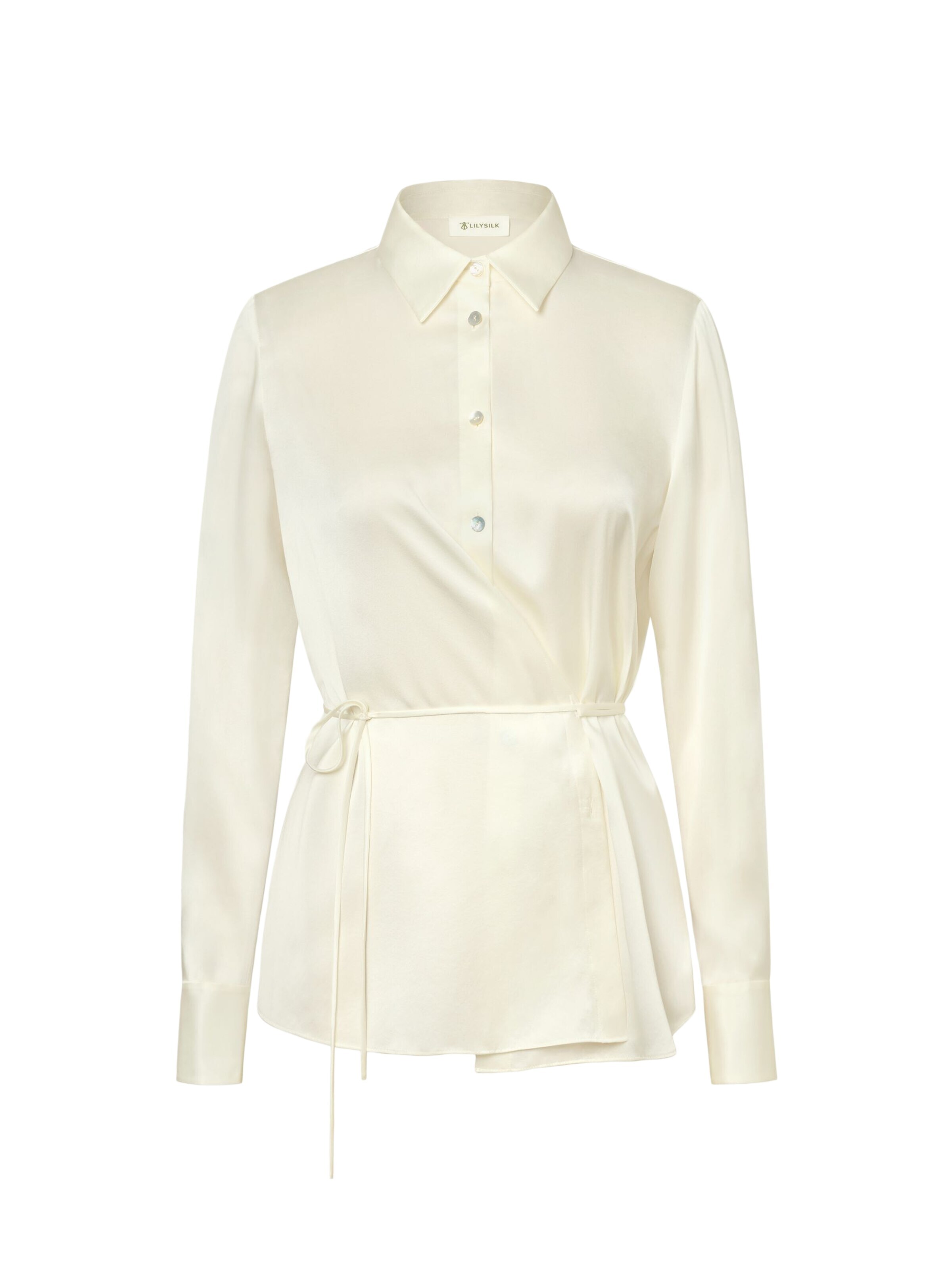 Lilysilk Bluse‌‌‌‌‌‌‌‌‌‌ in Weiß: Vorderseite
