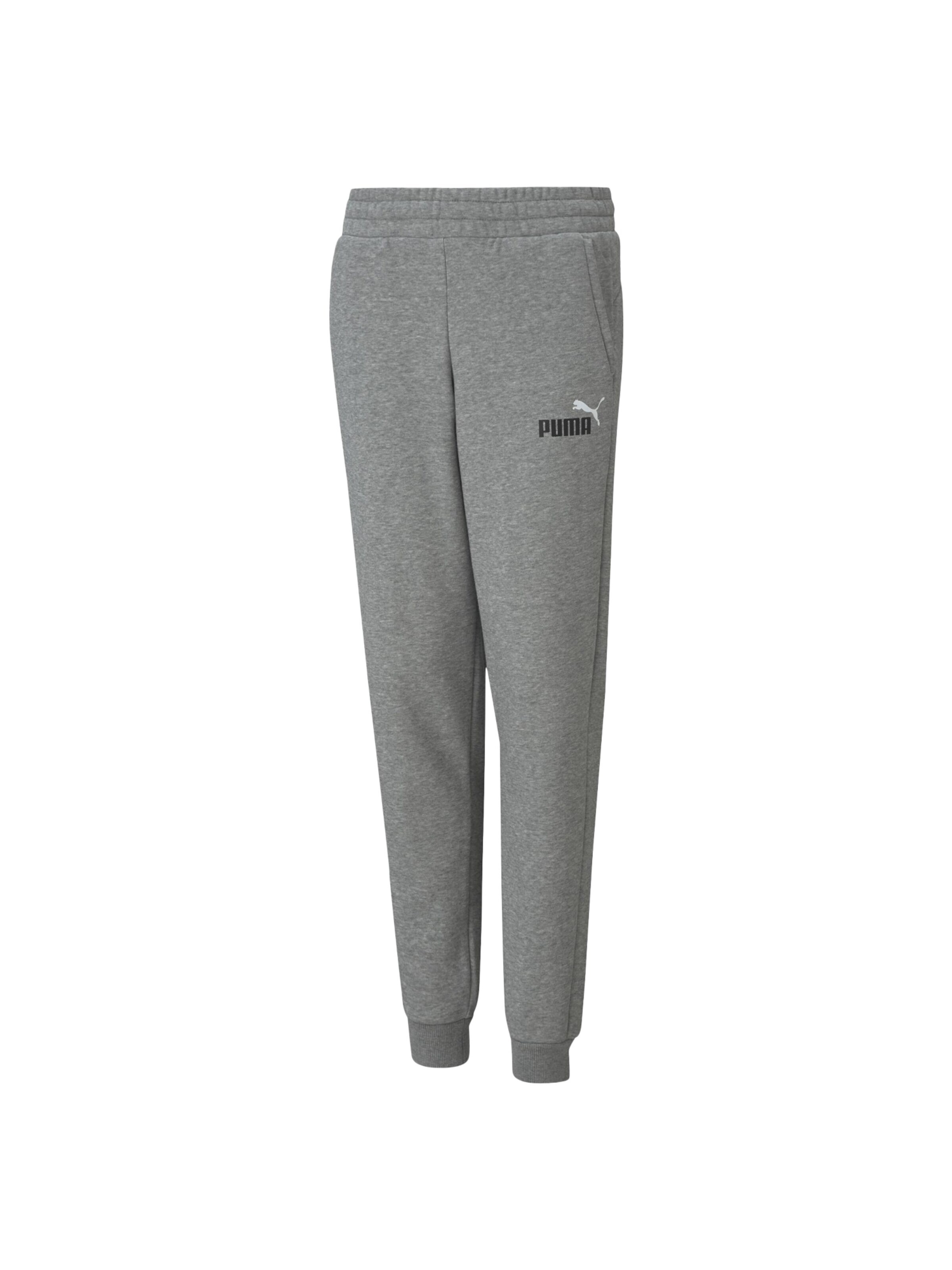 PUMA - Pantalón en gris: frente