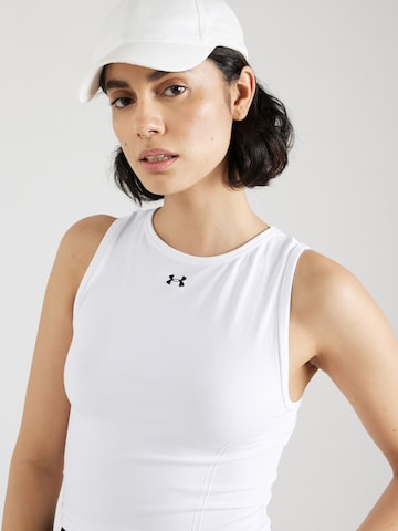 UNDER ARMOUR Sports Top in White