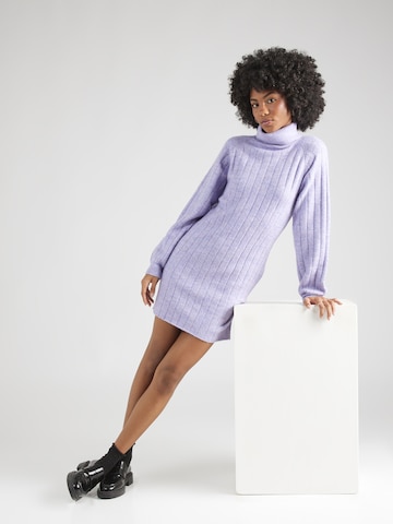 florence by mills exclusive for ABOUT YOU Pletena obleka 'Eucalyptus' | vijolična barva
