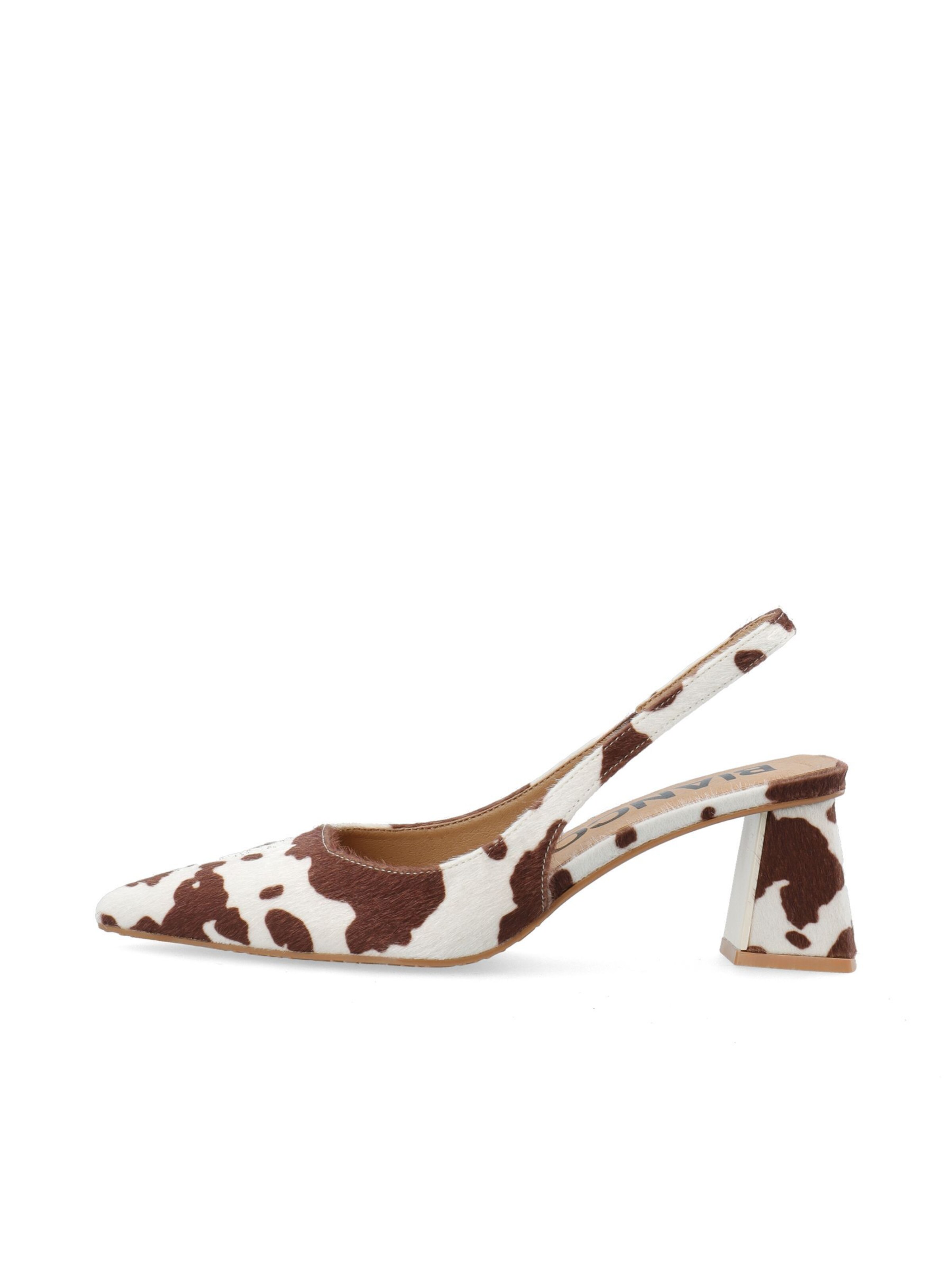 Bianco Slingpumps 'Maralyn' i hvid: forside