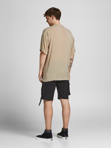 JACK & JONES - Loosefit Pantalón cargo 'Zeus' en negro