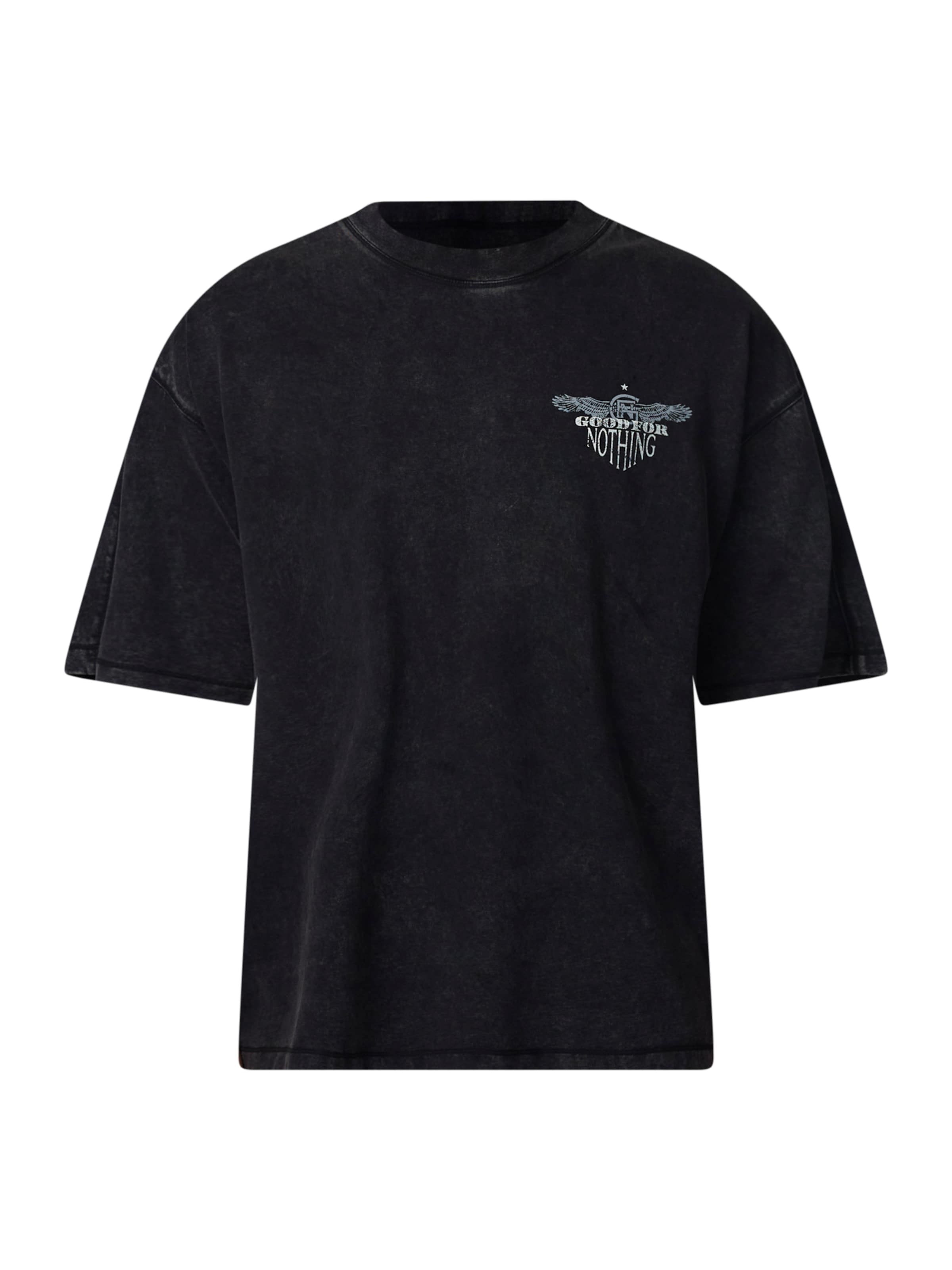 Good For Nothing T-Shirt in Schwarz: Vorderseite