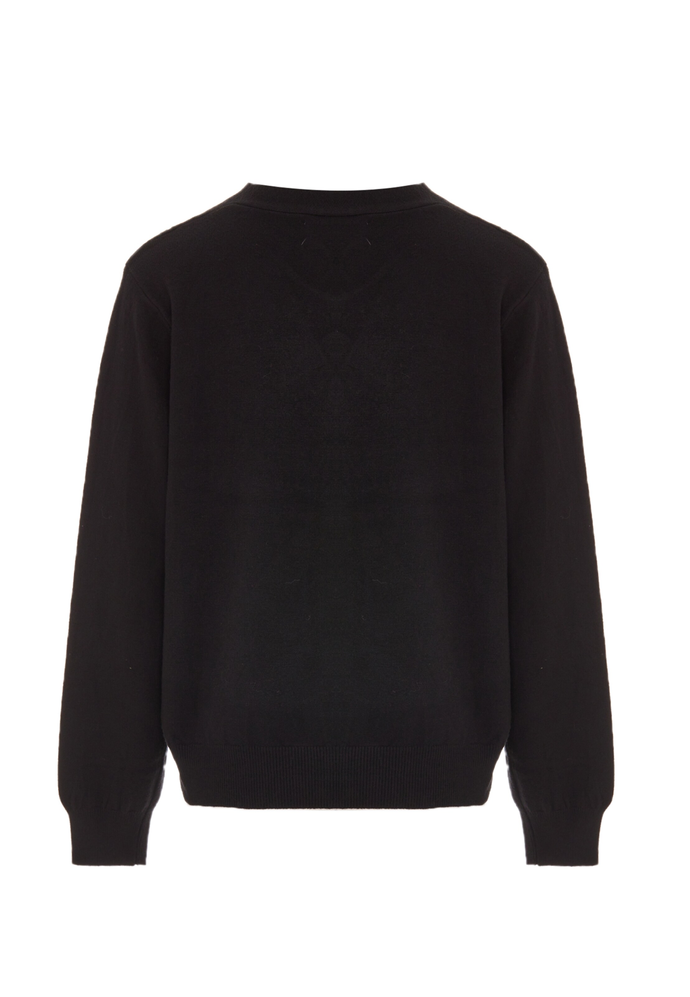 SANIKA - Casaco de malha em preto