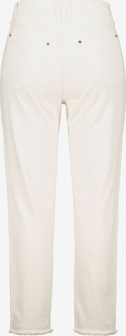 Slimfit Jeans di Ulla Popken in bianco