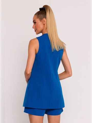 made of emotion - Chaleco en azul