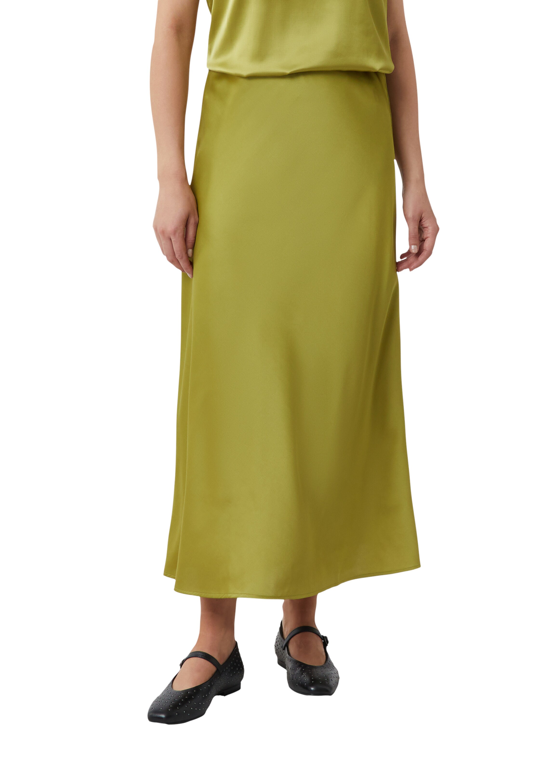 Jupe COMMA en vert : devant