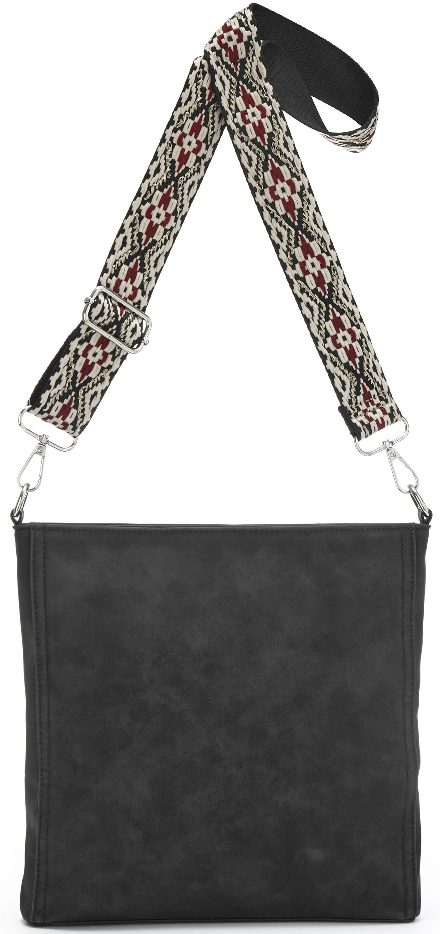 VIVANCE Crossbody Bag in Black: front
