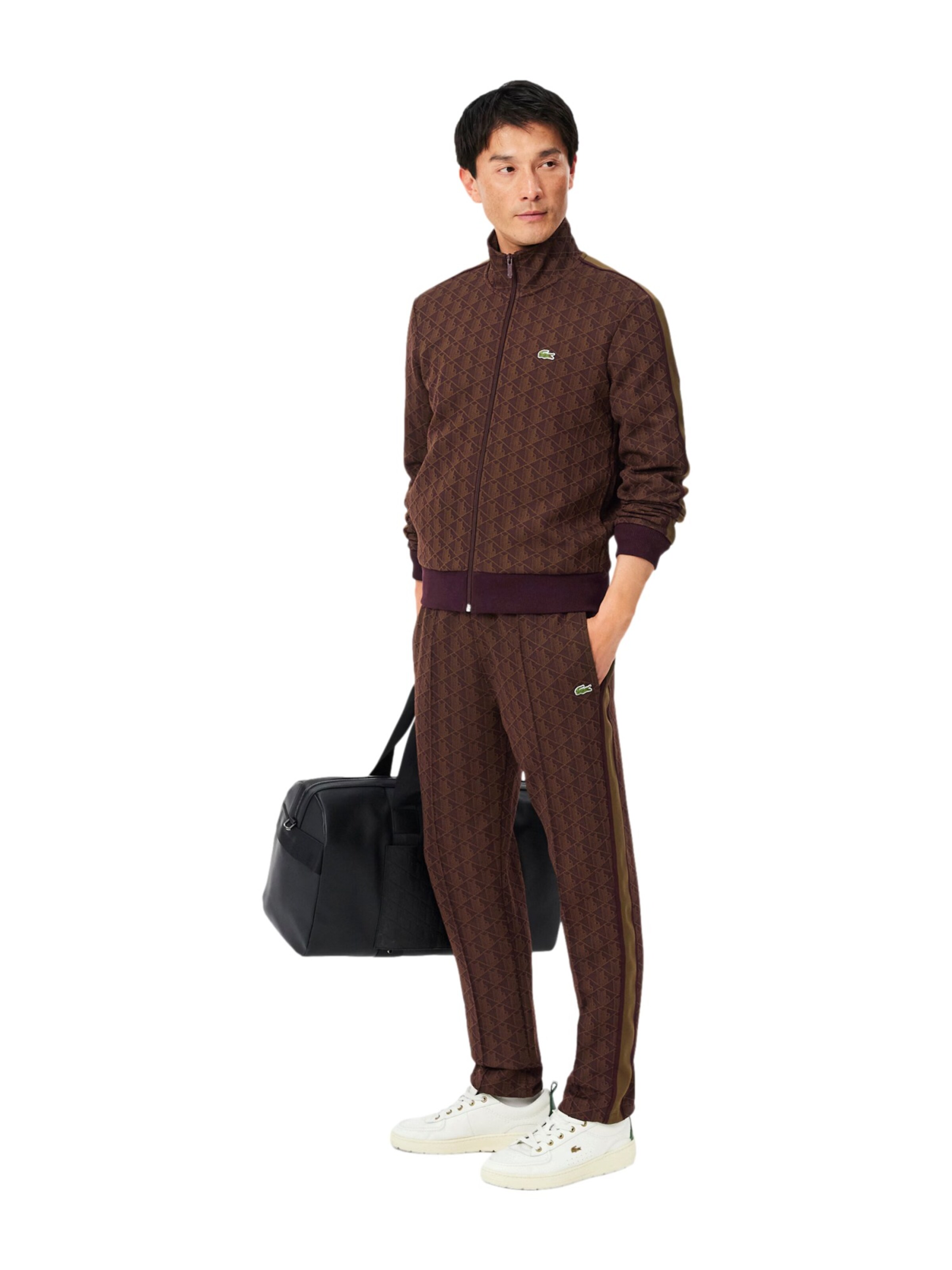 LACOSTE Regular Hose in Braun