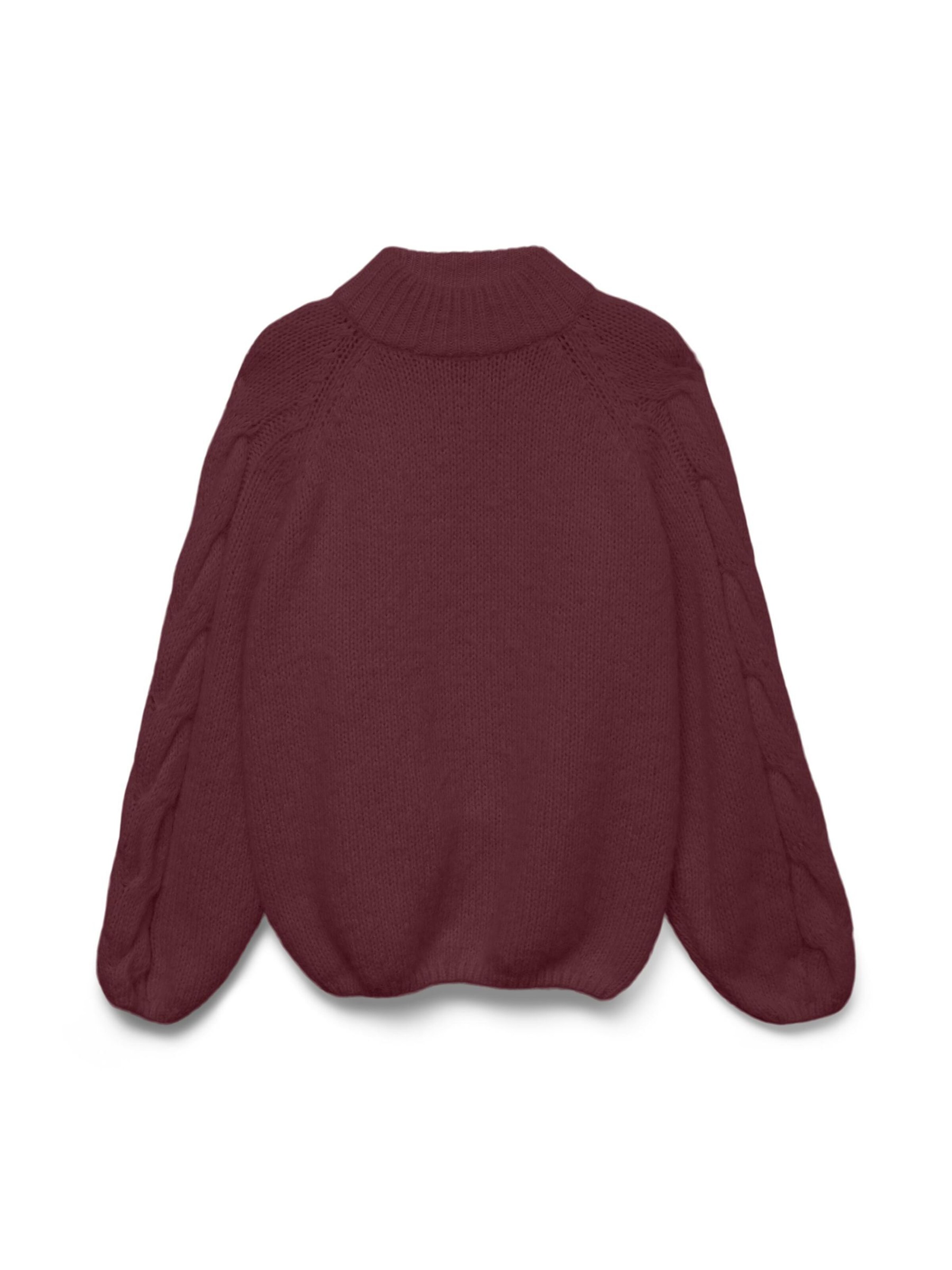VERO MODA Pullover 'VMZen' in Rot: Vorderseite
