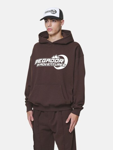 Pegador Sweatshirt 'Eazor' in Braun