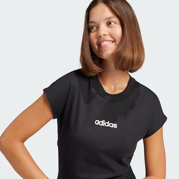 juoda ADIDAS SPORTSWEAR Sportiniai marškinėliai 'Essentials'