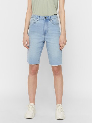 Coupe slim Jean 'Loa Faith' VERO MODA en bleu : devant