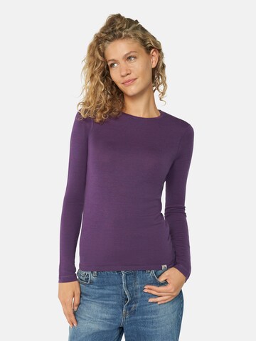 Base Layer 'Merino' DANISH ENDURANCE en violet : devant