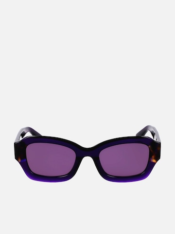 Longchamp Zonnebril 'Longchamp LO749S Transparent olive/havana 50/21/140 Women Sunglasses' in Lila