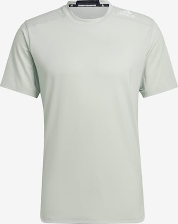 ADIDAS SPORTSWEAR Λειτουργικό μπλουζάκι 'Designed for Training' σε πράσινο: μπροστά