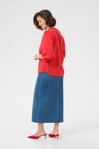 Chemisier 'Jollia' Kaffe en rouge