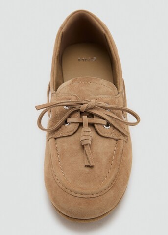 MANGO Moccasins 'Eris' in Beige