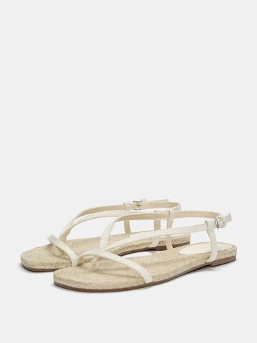 Séparateur d'orteils Pull&Bear en beige