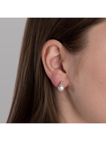 Orolino Earrings in Silver: front