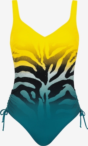 SUNFLAIR Bustier Uimapuku värissä keltainen: etupuoli