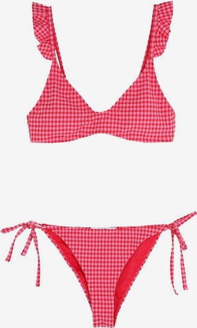 rožinė Scalpers Trikampė Bikinis ' ': priekis