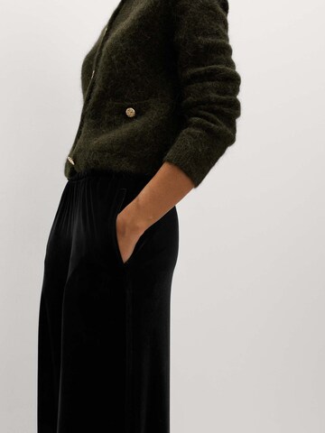 Wide Leg Pantalon Marks & Spencer en noir