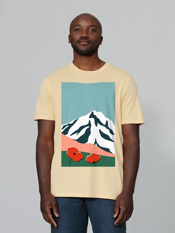 Watapparel Shirt 'Countryside 04' in Oranje: voorkant