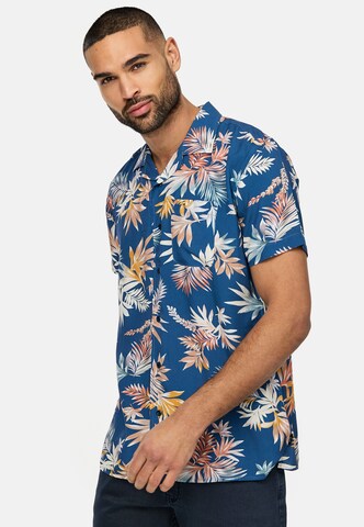 Coupe regular Chemise 'Podrick' INDICODE JEANS en bleu