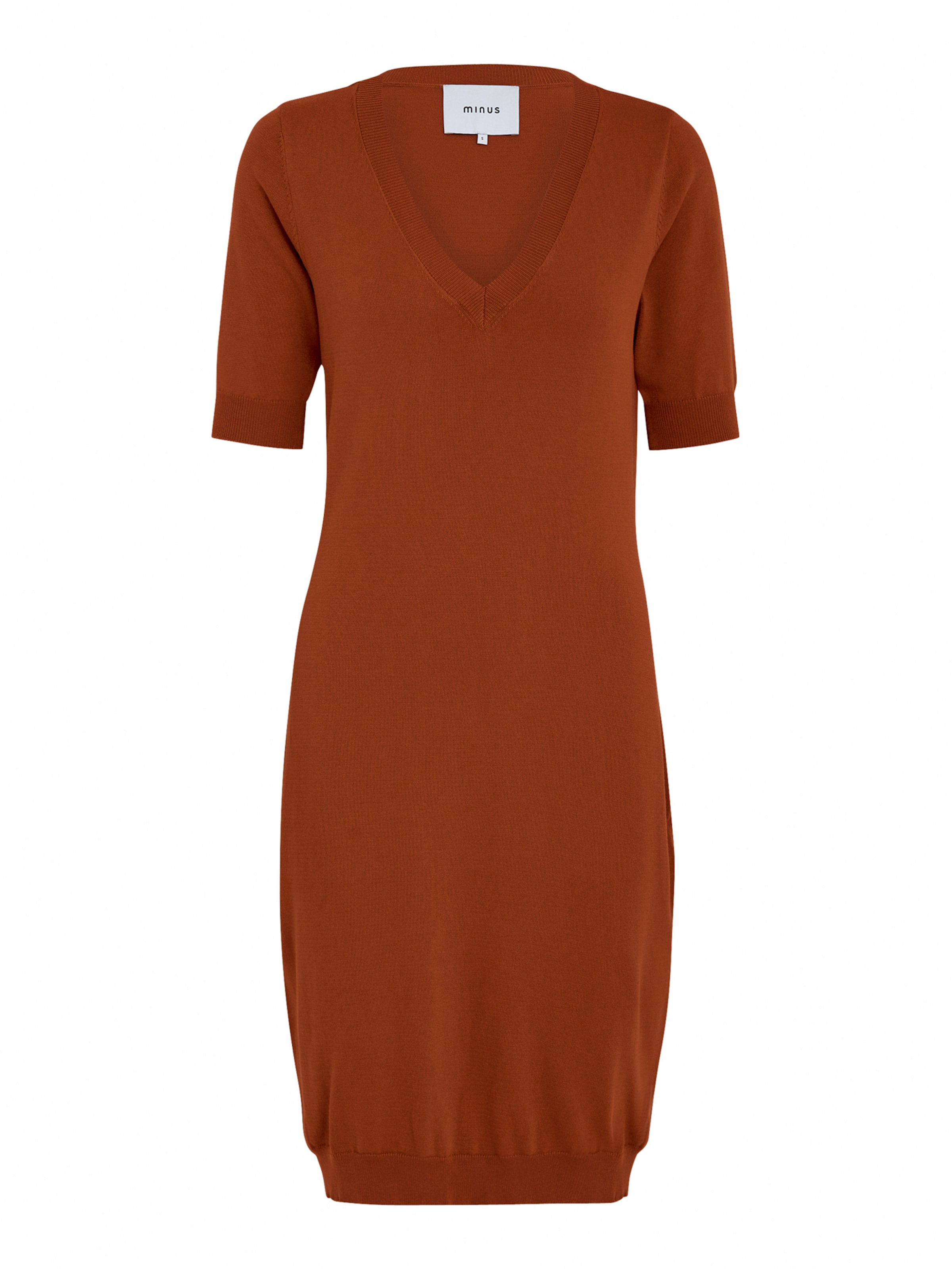 Abito in maglia 'Milla' di minus in arancione