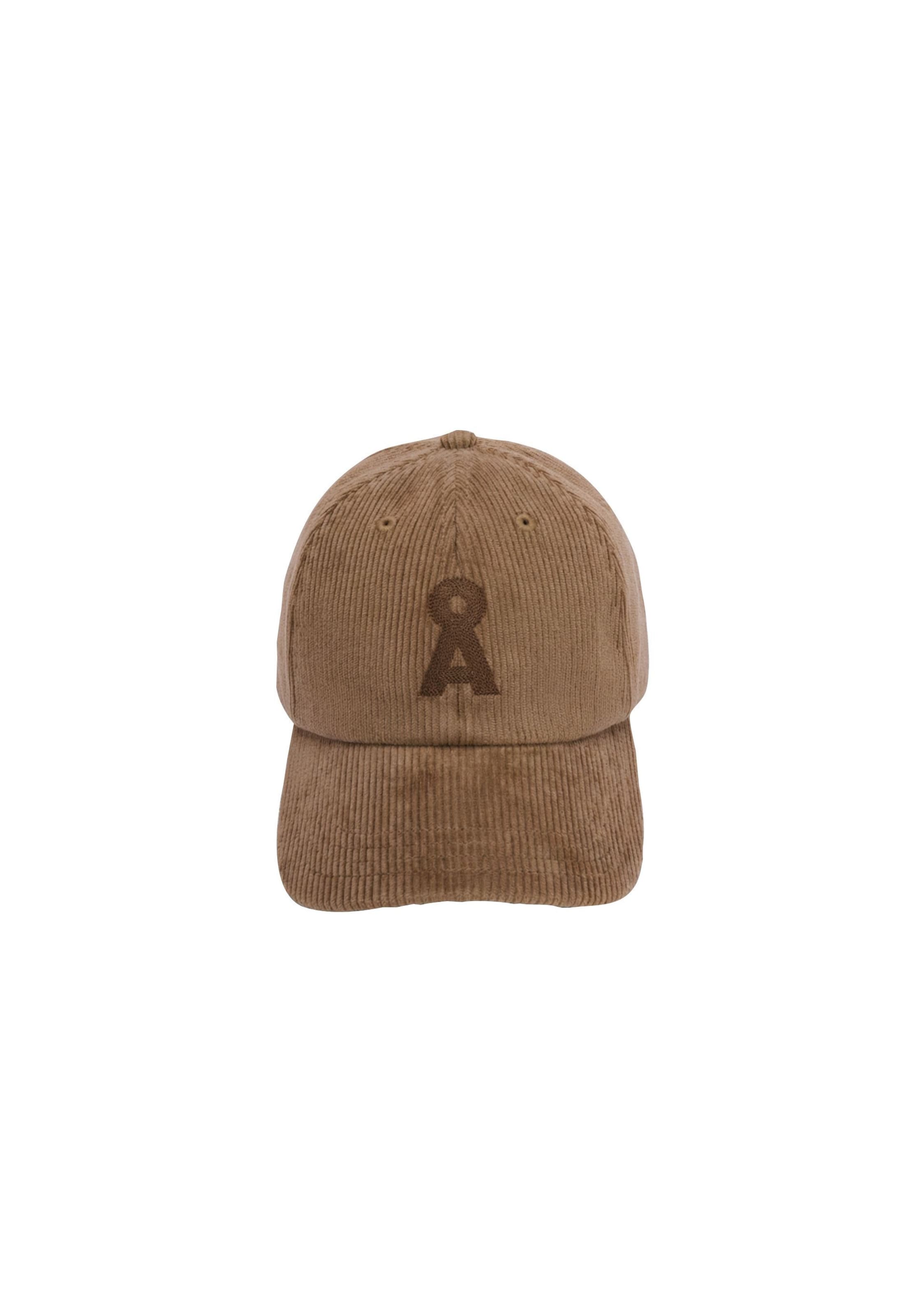 Casquette ARMEDANGELS en marron : devant