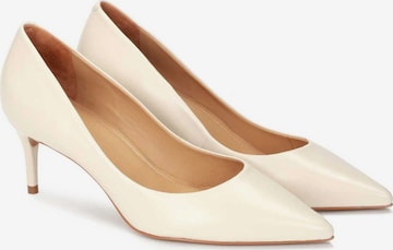 Kazar - Zapatos con plataforma en beige