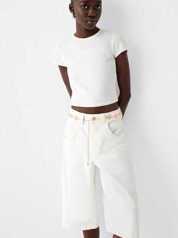 Bershka Gürtel in Gold