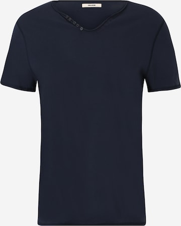 T-Shirt 'MONASTIR' Zadig & Voltaire en bleu : devant