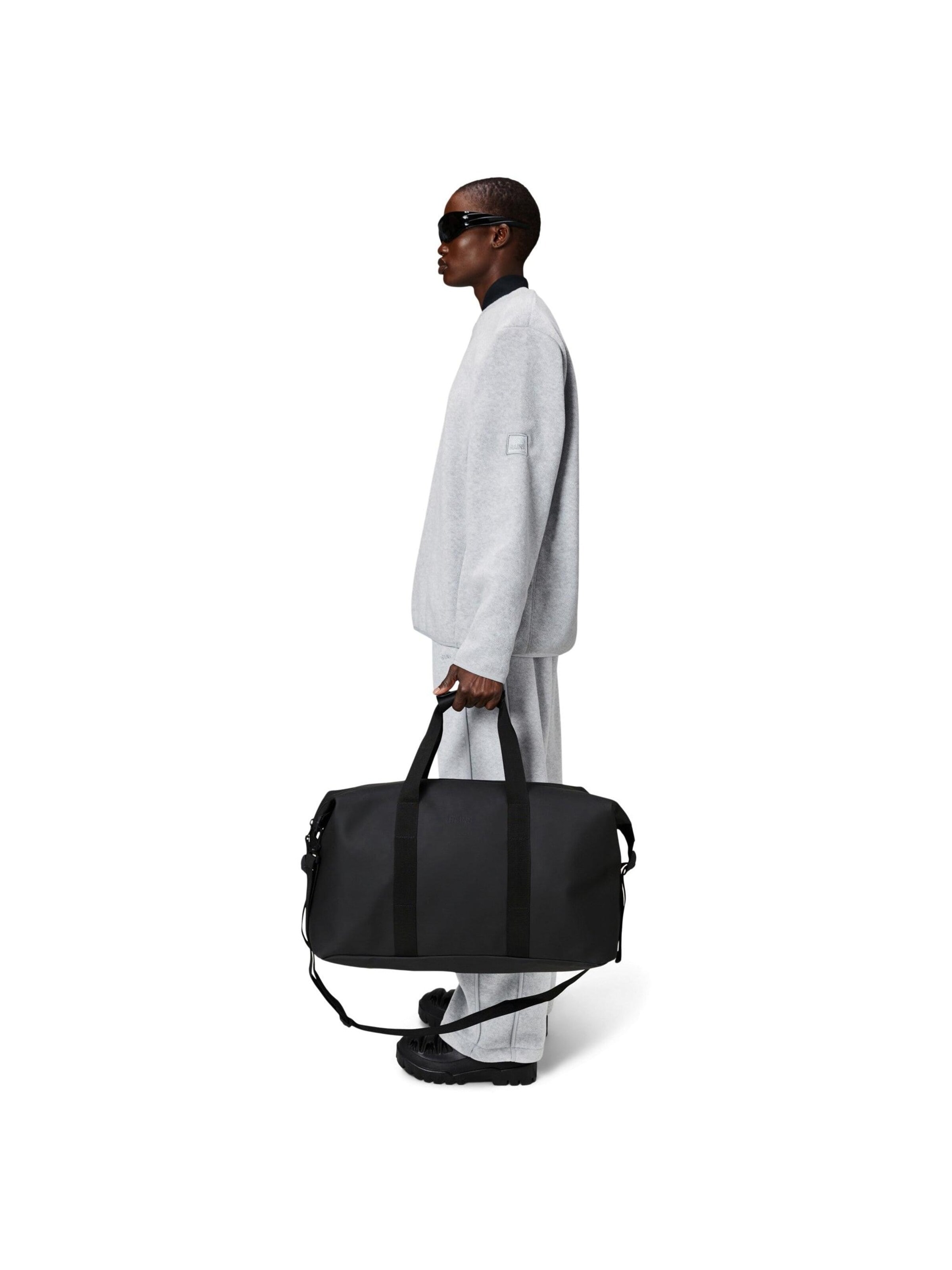 RAINS Travel Bag 'Hilo' in Black