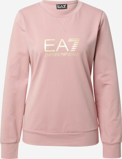 EA7 Emporio Armani Sweat-shirt en rose clair / blanc, Vue avec produit