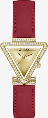 Orologio analogico ' FAME ' di GUESS in rosso: frontale