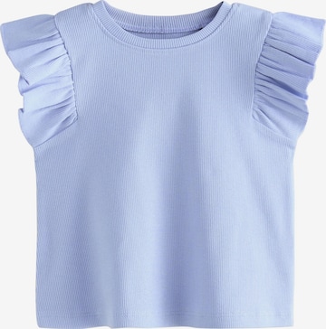 Next Shirt in Blau: Vorderseite