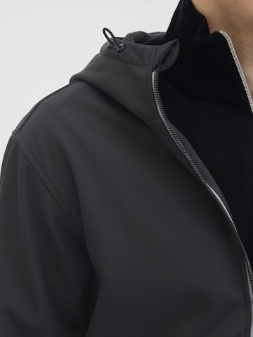 Veste mi-saison 'JREBWOOD' JJ Rebel en noir