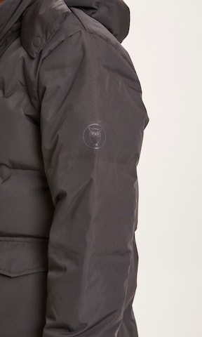 KnowledgeCotton Apparel Performance Jacket 'Fjord' in Black
