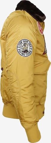 TOP GUN Between-Season Jacket in Yellow