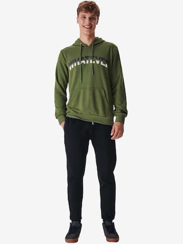 Sweat-shirt 'LTB Jeans Herren-Kapuzenpullover' LTB Jeans en vert